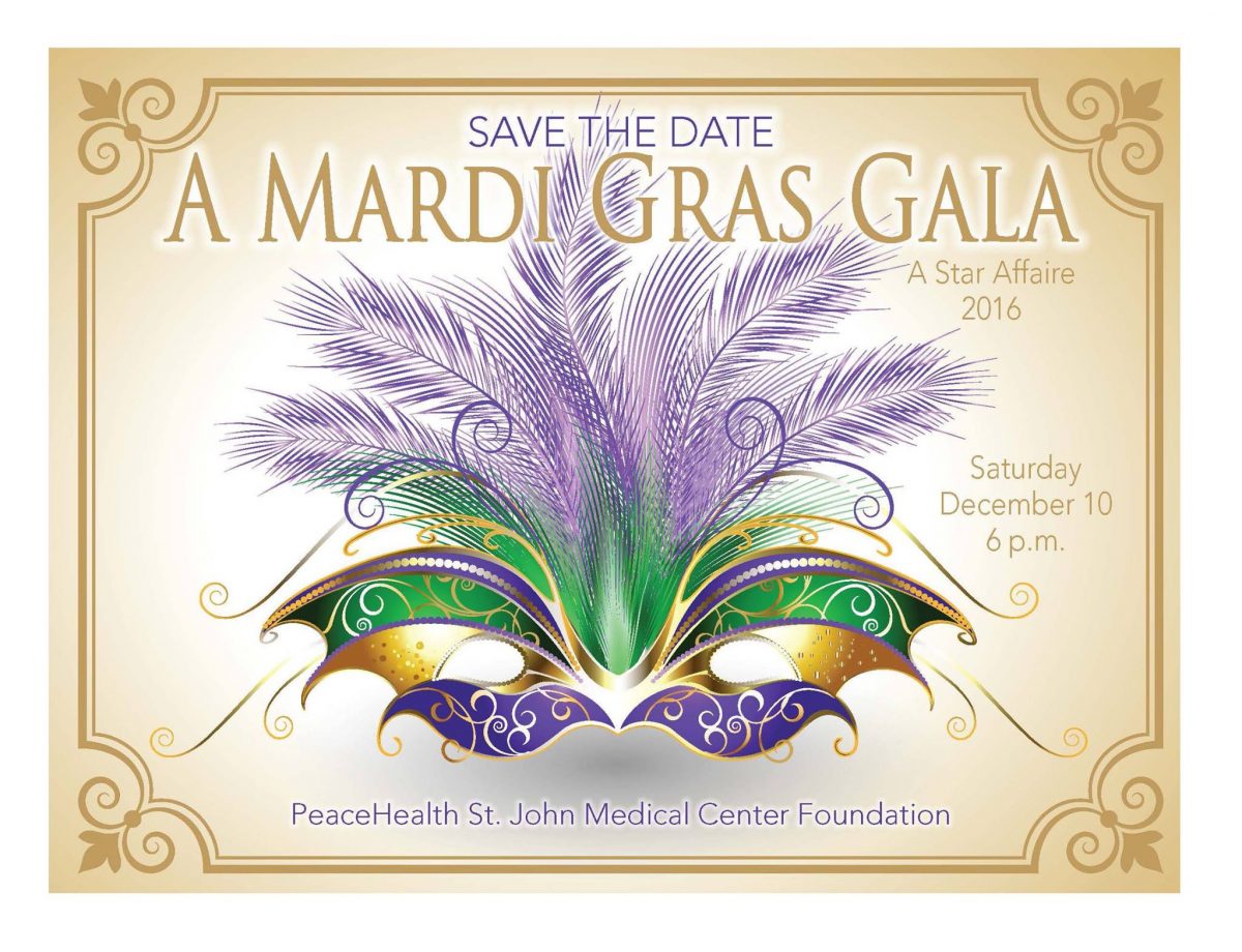 December 10, 2016 – Mardi Gras Gala – A Star Affaire